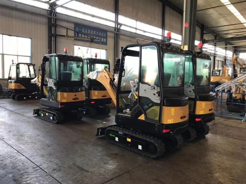 Ytct 2.5t Multi-Functional Digger Mini Excavator for Sale
