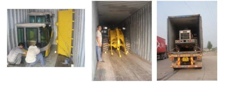 Construction Machinery Front Loader with Cummins Engine China Brand 2ton Compact Wheel Loader for Sale