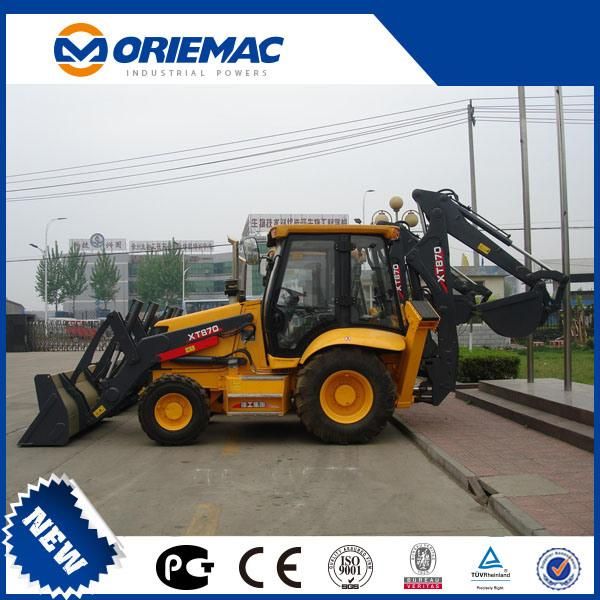 China Small Garden Tractor Wheel Loader with Backhole Xt870