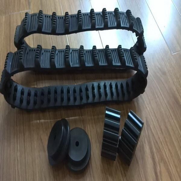 Small Robot Wheel Chair Rubber Track for Vehicles 50*20*46