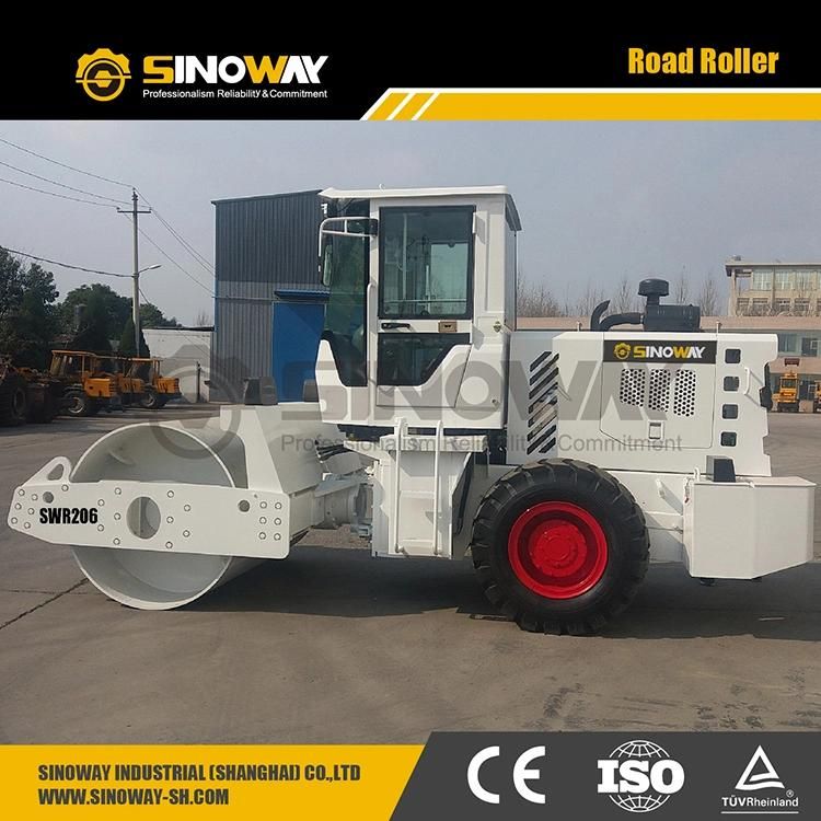 6 Ton Vibratory Roller Swr206 Compactor Roller with Factory Price