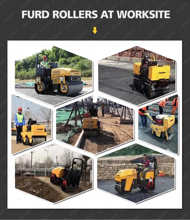 Manufacturer Sell Mini Vibratory Road Roller Compactor Price