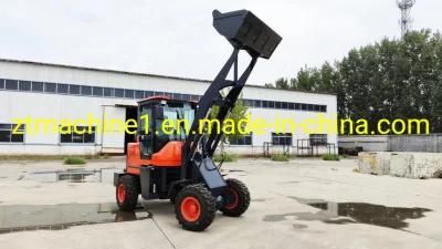 New Farming Mini Front Wheel Loader with Different Accessories