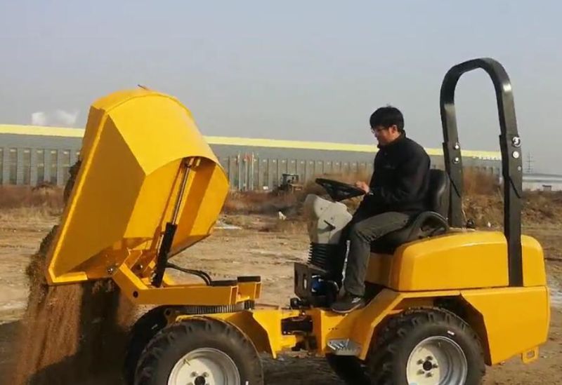 Haiqin Brand New Hydraulic Mini Dumper with 4X4 Drive