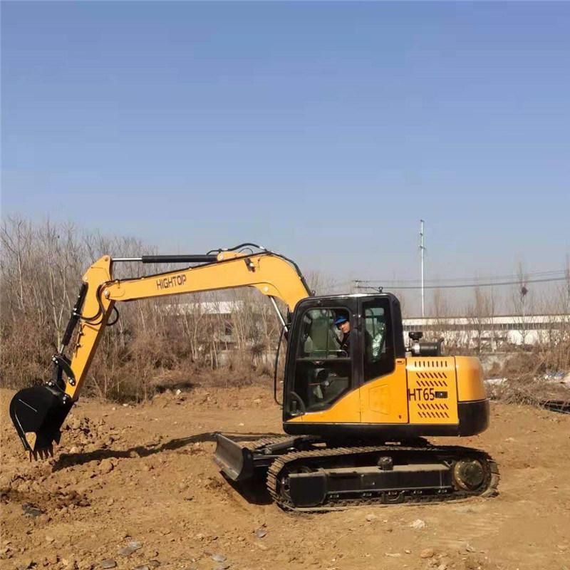 Long Boom Small Mini Excavator with CE EPA Certificate