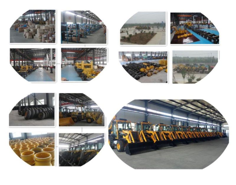 Mini Tractor Price with Front End Backhoe Loader From China