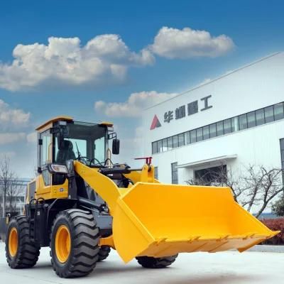High Operating Efficiency 3 Ton Small Wheel Garden Loaders with Front Loader