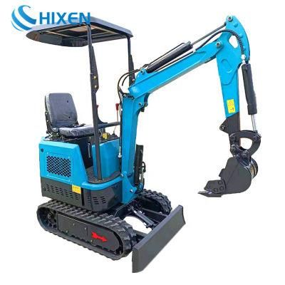 China Cheap New Mini Hydraulic Digger Excavator Zero Tail Swing for Sale