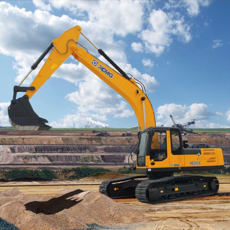 Chinese 26ton Digger Xe265c Heavy Excavator in Congo