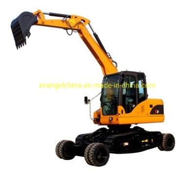 Xiniu New 9ton Wheel-Crawler Excavator X9 with Ce ISO