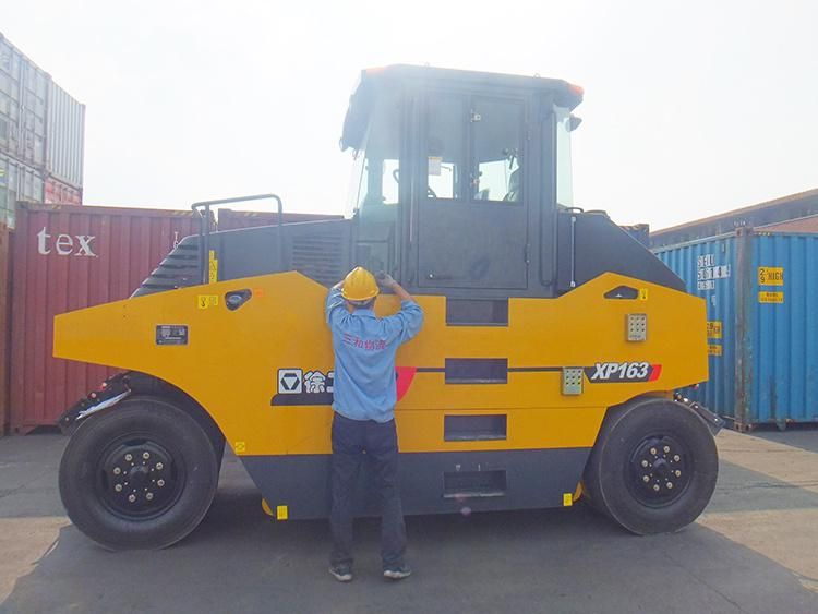 XCMG Official XP163 16ton Pneummatic Road Roller Price
