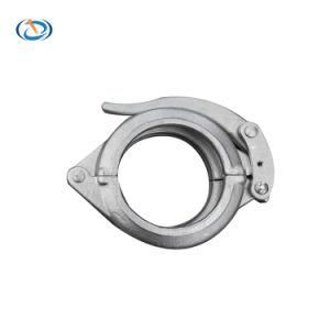 Zoomlion/Junjin/Kcp Compatible Bolt/Snap Type 5 Inch Forging and Casting Concrete Pump Pipe Clamp Coupling
