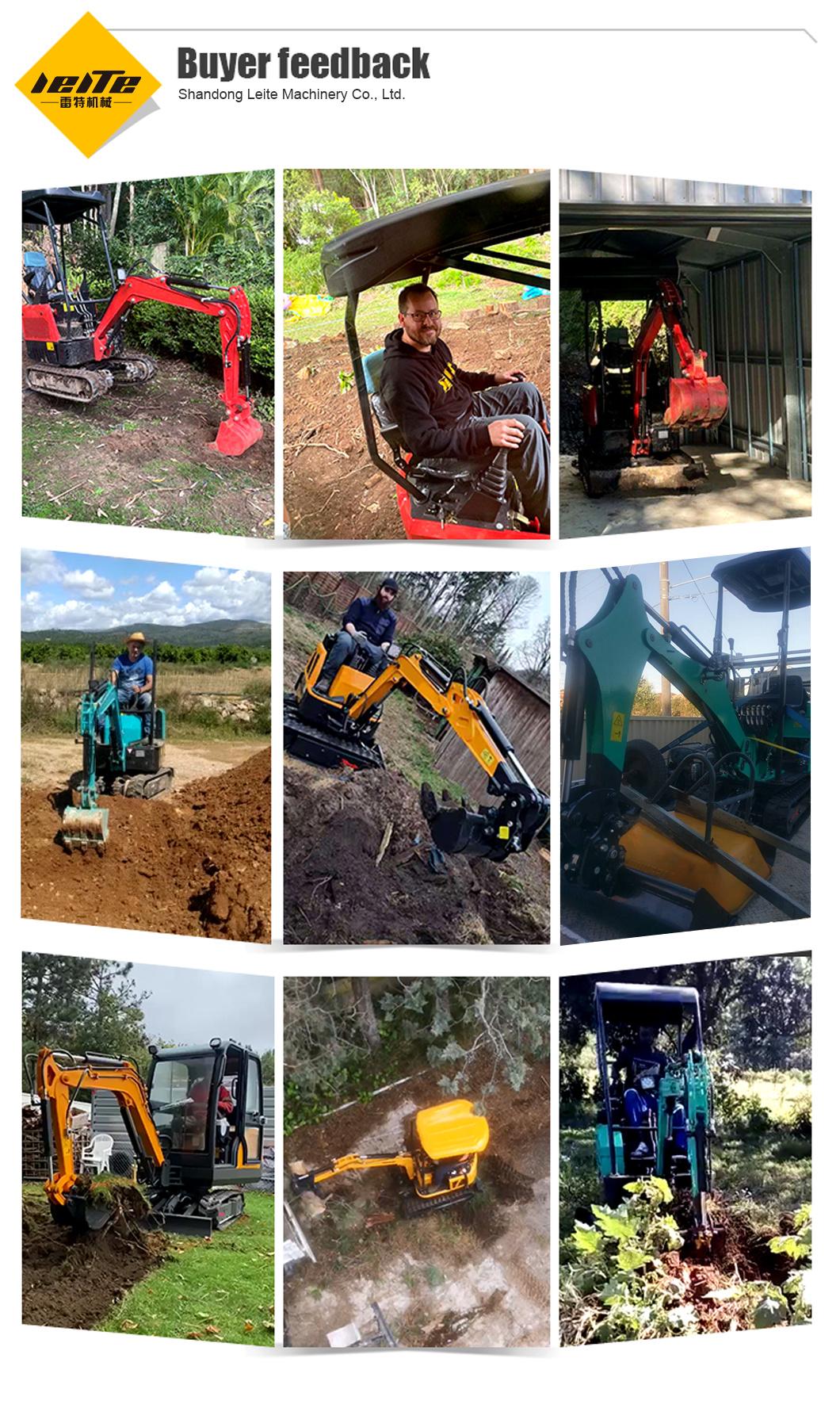 EPA/CE China Hydraulic Excavators Small Mini Excavator 2.8 Ton Cheap Price for Agricultural Excavator