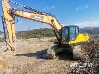 Used Mini Medium Backhoe Excavator Lovol Fr220e Construction Machine Second-Hand