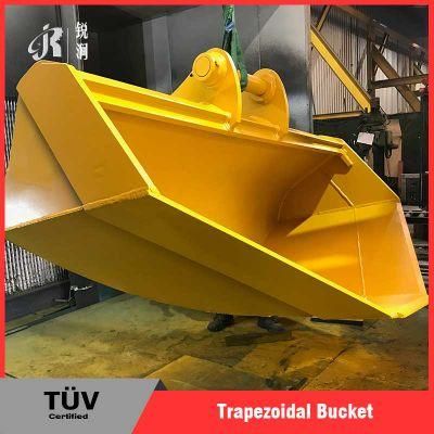 Excavator Digger Backhoe Trapezoidal V Ditch Ditching Shaped Drain Bucket