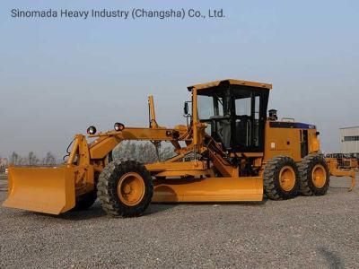 Full Hydraulic 2WD Motor Grader Sem921 with Ripper &amp; Bulldozer