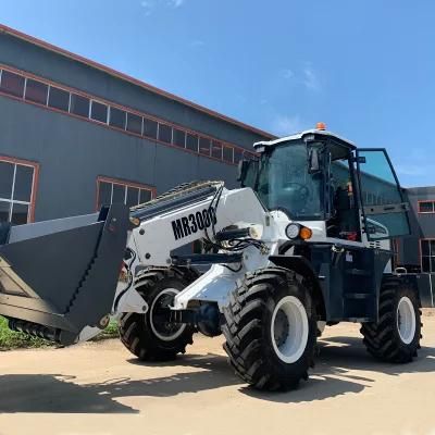 Chinese Manufacturer Mr3000 Tl3000 2ton Telescopic Wheel Loader