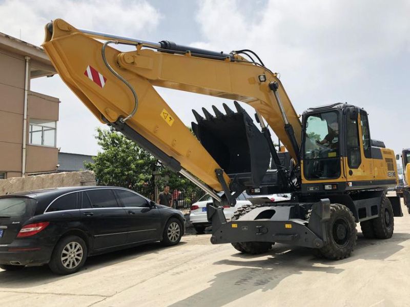 Brand New Xe150wd 0.5cbm Bucket 15 Ton Hydraulic Wheel Excavator