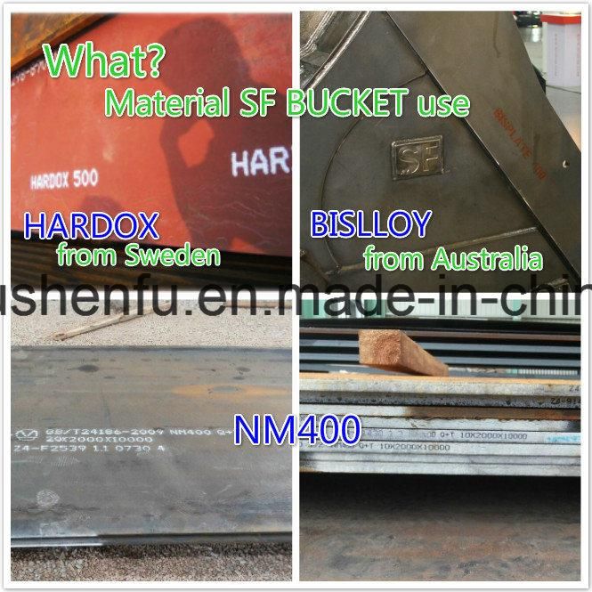 Excavator Customized Dustpan Skeleton Bucket Sieve Buckets