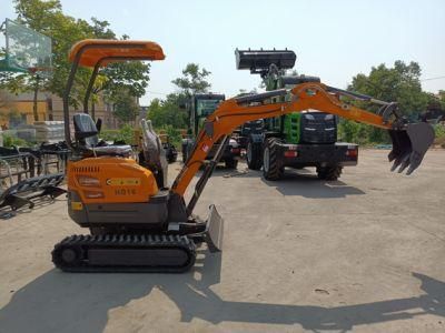 Made in China 1.6ton Mini Excavators (HQ16) with Yanmar Engine