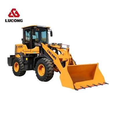 Lugong Front End Small Wheel Loader Hydraulic Torque 2.2ton Used in Farm/Garden/Agriculture/Landscaping L938
