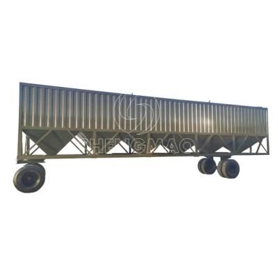 Horizontal Cement Silo 60ton 80ton 100 Ton 150ton of Cement Tank Sale Cement Silo