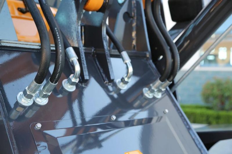 Mechanical Zl25 Hydraulic System Loaders with Attachements for Construction