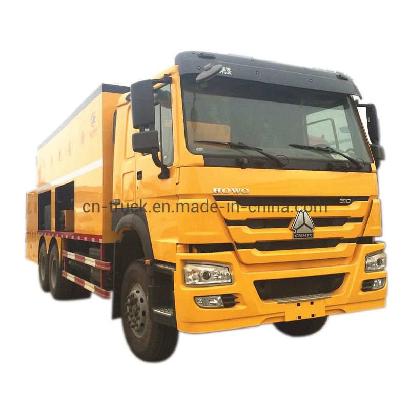 China New Heavy Duty Road Construction Vehicle Slurry Seal Truck