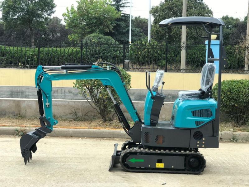 Colorful Multi-Functional Carter CT08 (0.8T) Mini Crawler Excavator