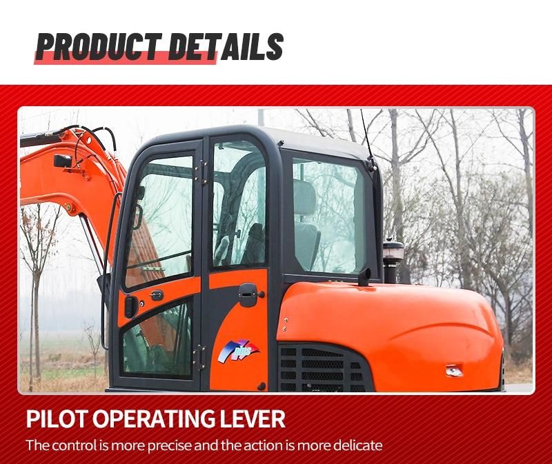 4 Tons Cheap Mini Crawler Hydraulic Excavator for Sale