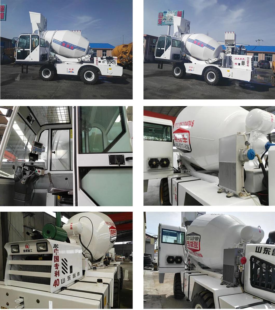 Top Quality 4m3 Self Loading Concrete Mixer Truck for Sale