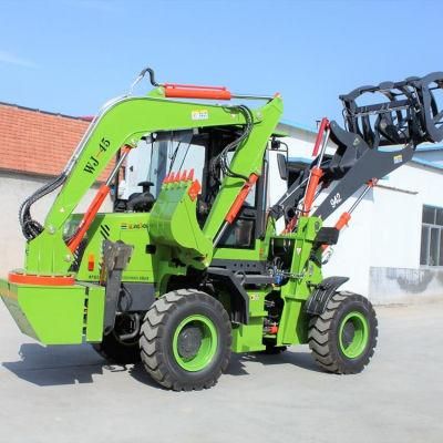 Hot Sale Multi Use Farm Construction 2 Ton Backhoe Loader with Log Grapple