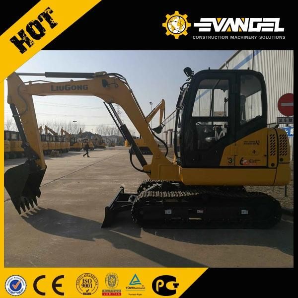 Liugong Mini 6 Ton Crawler Excavator Clg906D