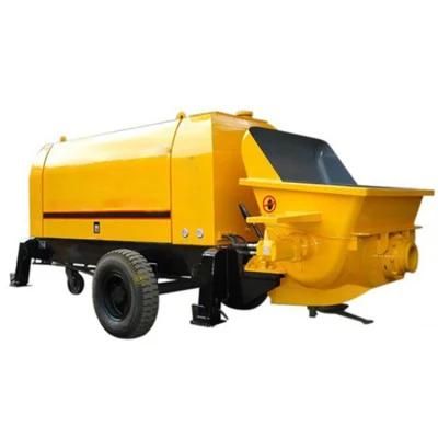 Portable Mobile Diesel Electric Trailer Mounted Mini Concrete Conveying Pumping Machine Cement Mixer Pump Discount