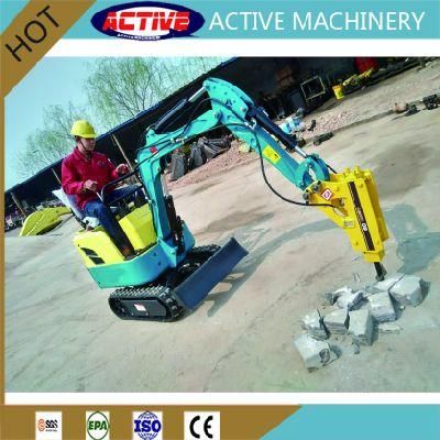 ACTIVE AL8008 0.8ton Mini Excavator with Break Hammer for Sale