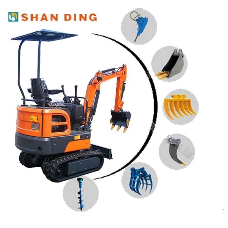 EPA Standard 800 Kg Garden Excavator