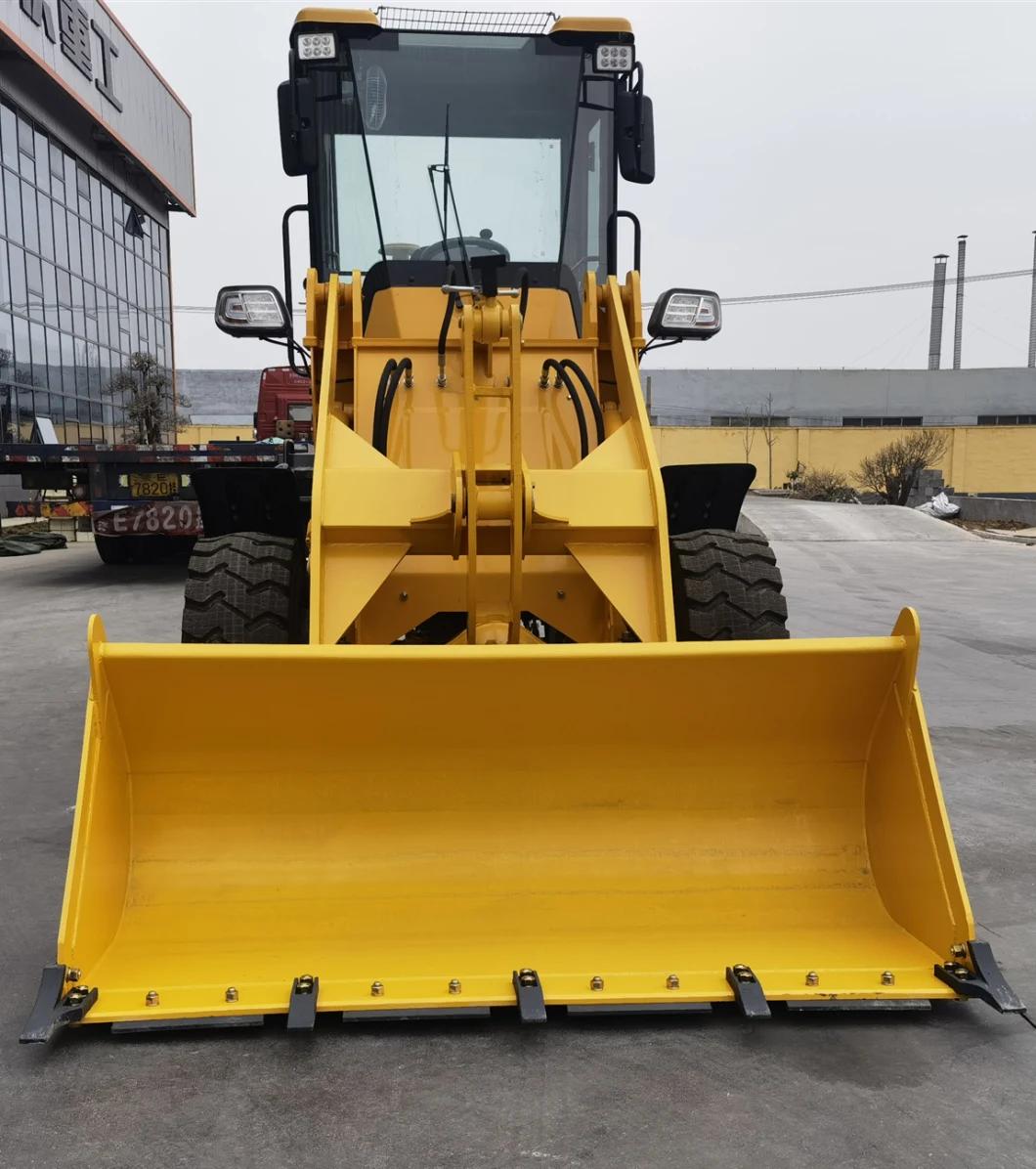 Ucarry Hydraulic Garden Tractor Front Loader 4.8 Ton Wheel Loader