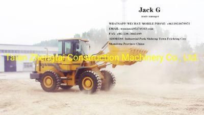 Construction Machinery China Heavy Duty Equipment Loader with AC