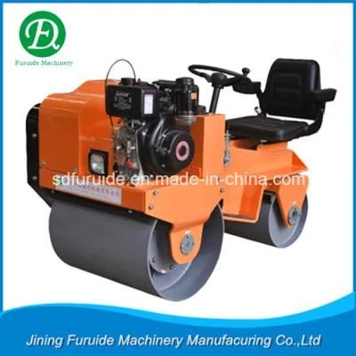 Double Drum Mini Self-Propelled Vibratory Road Roller for Sale (FYL-850)