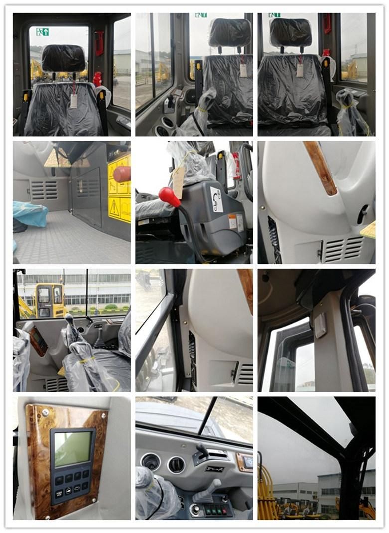 Zero Tail Japan Engine Kubota V2403 42.5HP Yuchai 3.5ton/4 Ton Mini Excavator Yc35sr for Sale