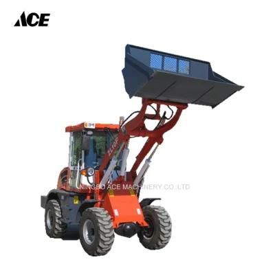 Zl10 China Manufacturer 1000 Kg Mini Agricultural Wheel Loader for Sale