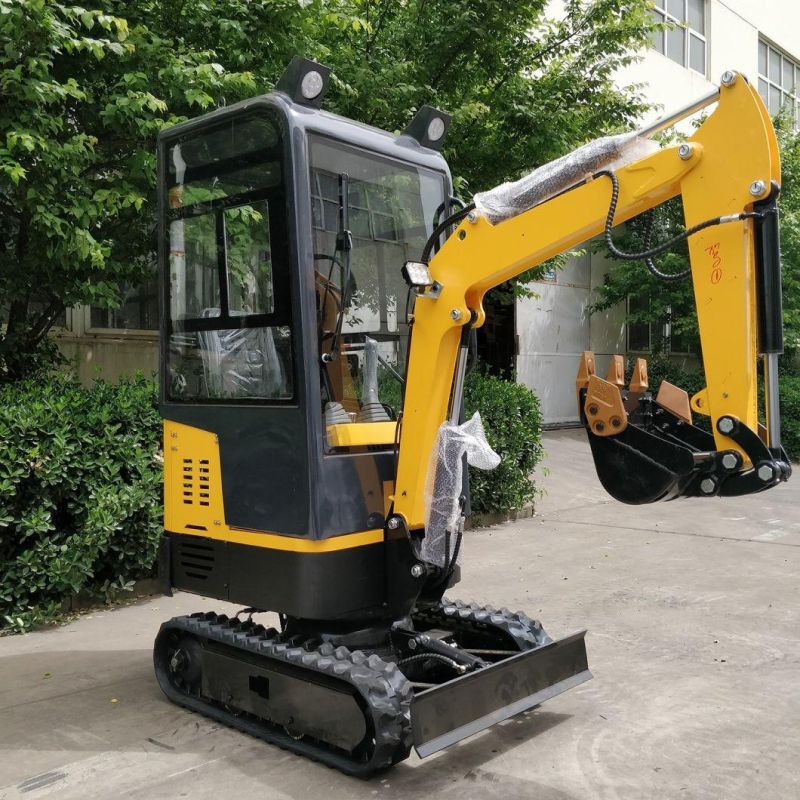 New Style 1200kg Chinese Small Excavator Hydraulic Excavator Price Digger with ISO CE Certificate