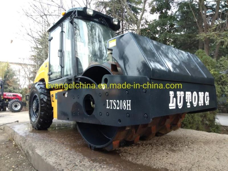 8000kg Small Hydraulic Single Drum Road Roller Lts208h