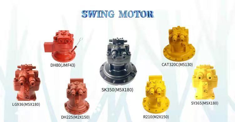 High Sale Excavator Parts M5X130-19t Swing Motor for Ld200 Excavator