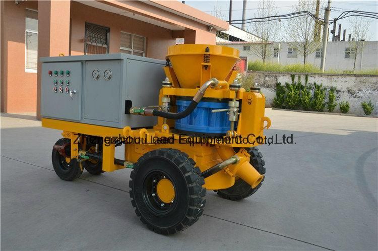 Wet Mix Tunnel Shotcrete Construction Spray Machine Equipment for Swimming Pool