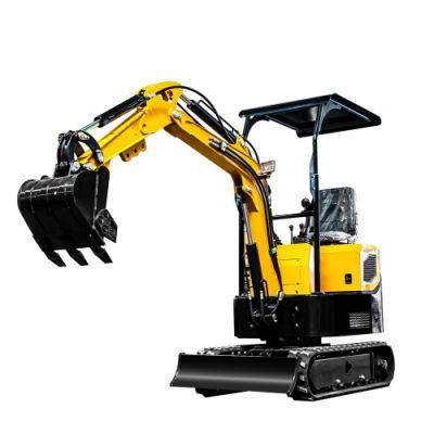 1 Ton Small Cheap Mini Digger 1000kg China Mini Excavator for Sale