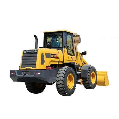 Lugong Small 2.5 Ton 1.3m3 Wheel Loader Mini Front End Loader