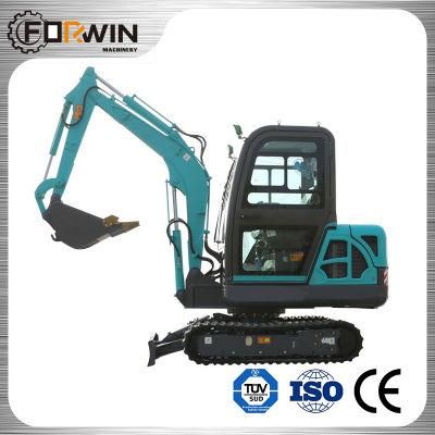CE EPA Small Excavator Excellent Configuration Machines Mini Excavator with Auger Drill/Raker/Ripper/Gripper and Yanmar Engine of 2.5ton