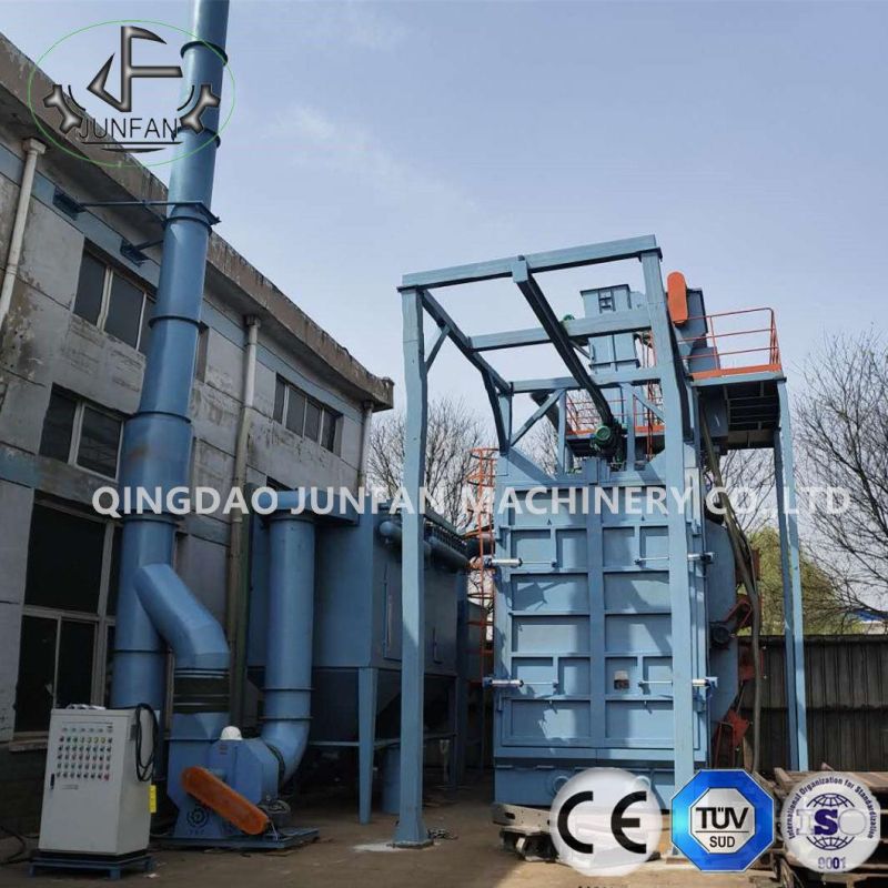 2021 Hot Sales! Hanger Chain Metal Surface Track Type Shot Blasting Machine