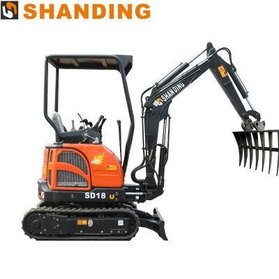 The 1.8-Ton Tailless Excavator That Is Popular in The UK and Australia